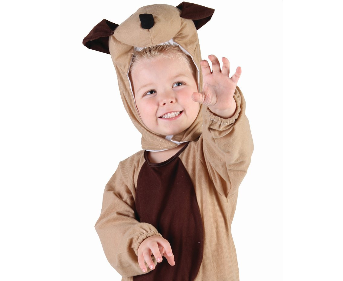 Role play-set for child Puppy (jumpsuit, hood, tail), size 92/104 cm
